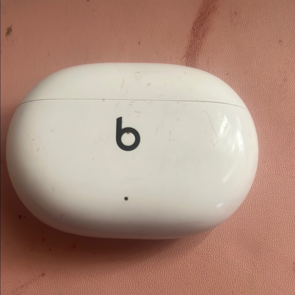 White Earbud Headphones